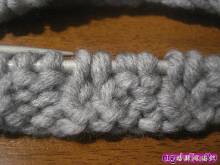 一款女士棒针帽子织法<em>步骤</em>,毛线组成的蝴蝶花