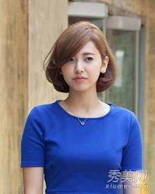 菱形脸<em>适合什么发型</em> 中短发遮住高颧骨【1】-