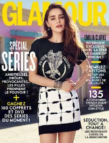 《权力的游戏》女主艾米莉亚登《Glamour》-新