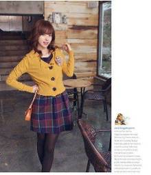 <em>针织</em>+格子人气搭 回归学院风【1】-自媒体频道