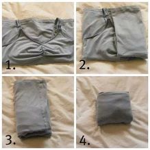 学会了各种衣服的<em>叠法</em>,穿起来才不会皱巴巴!【