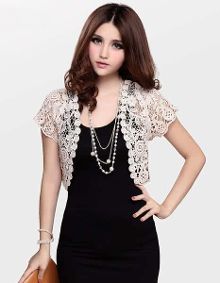 春季完美<em>蕾丝外套</em>搭配,人见人爱!【1】-新闻频