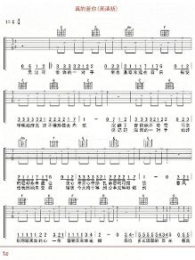 真的爱你吉他谱 高清版 简单 -- Beyond