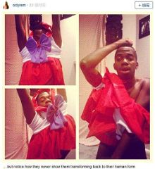 非洲版<em>美少女战士</em>!瞬间有种眼睛<em>被强奸</em>的赶脚