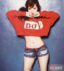 金泫雅减肥成功示范女生马甲线怎么练