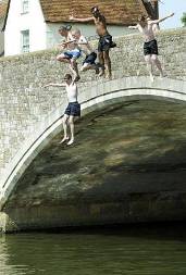 在英国英格兰中部的阿宾登市