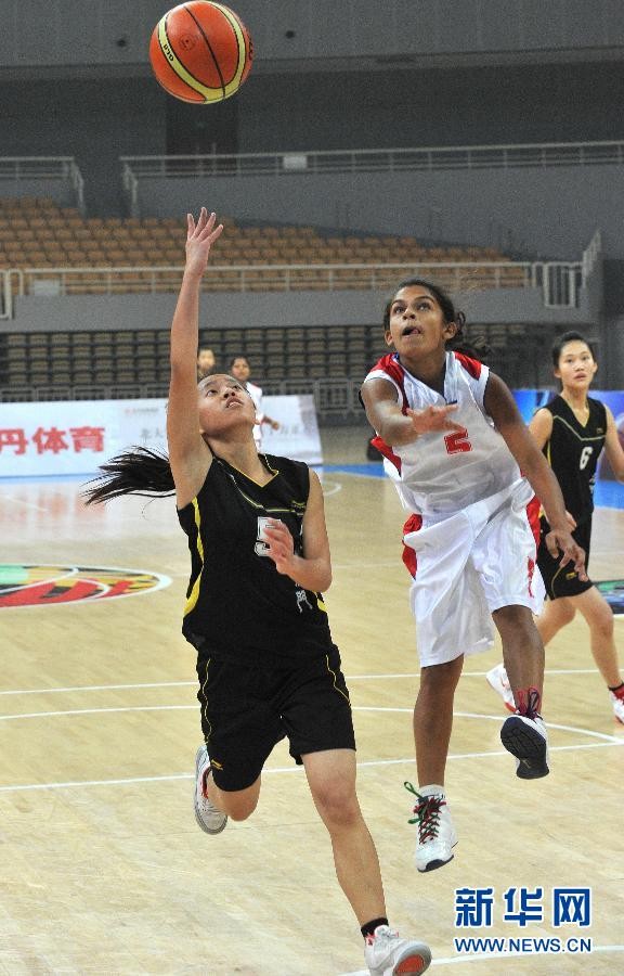 当日,在济南举行的第二届u16亚洲青年女子篮球锦标赛小组赛中,中国